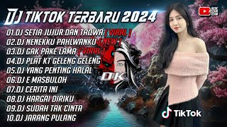 DJ FULL BASS TIKTOK 2024  DJ BOLEH BOLEH SAJA KAU PUNYA RUPA YANG INDAH  SETIA JUJUR DAN TAQWA [upl. by Charis]