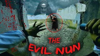 ESCAPE POV HORROR The Evil Nun in Real Life  Parkour Pov Horror Short  VALAK Fantasy [upl. by Esli]