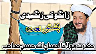 Zango ke zangedi pashto Naat by Maulana ihsan ullah Haseen [upl. by Barolet]