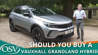 Vauxhall Grandland Hybrid Review  Should you buy one in 2022 [upl. by Pejsach]