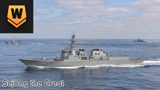 Warships Mobile 2 Sejong the Great [upl. by Arrad]