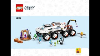 Building instructions for 60432 Command Rover and Crane Loader LEGO® City [upl. by Trix329]