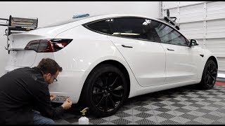 Tesla Model 3  The Best Way to Apply HOV Stickers [upl. by Odnaloy]