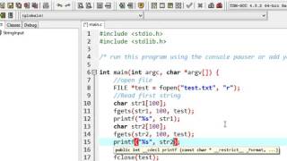 C Programming File operation String Input fopen fclose fputs strcmp [upl. by End]