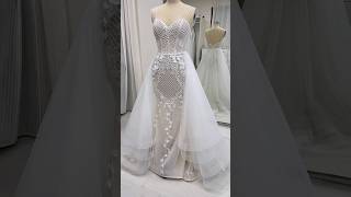 A dream wedding dress comes to life crafted entirely by hand dressmaking weddingdress bridetobe [upl. by Ipoillak235]