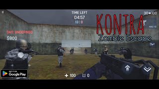 Kontra Multiplayer FPS  ZeDamnation  Zombie 🧟 Mode  New update Gameplay [upl. by Gratianna413]