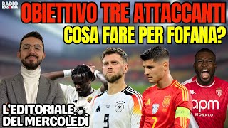 MERCATO MILAN TRE ATTACCANTI PER LO SCUDETTO  Editoriale [upl. by Borek844]