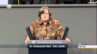 Rosemarie Hein DIE LINKE Das Bildungs und Teilhabepaket [upl. by Louls311]