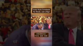 TrumpStyle Comeback No Words Just a Slap [upl. by Anerahs184]