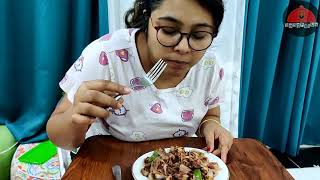 Day 37  Butter Garlic Squid Recipe  স্কুইড রান্না [upl. by Joe]