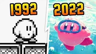 Evolution of Kirby Games 19922022 [upl. by Annawahs]