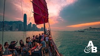 Above amp Beyond Deep Warm Up Set ABGT300 Live on Victoria Harbour Hong Kong Full 4K Ultra HD Set [upl. by Nois]