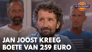 Jan Joost onderweg naar De Oranjezomer staande gehouden door politie Boete van 259 euro [upl. by Atiuqram]