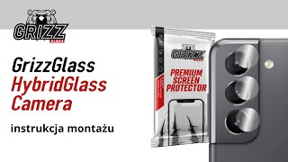 Jak założyć szkło ochronne na aparat GrizzGlass HybridGlass Camera Instrukcja montażu [upl. by Enidaj]