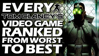 Every Tom Clancys Video Game Ranked From WORST To BEST [upl. by Ahsiekel359]