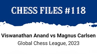 Viswanathan Anand vs Magnus Carlsen • Global Chess League 2023 [upl. by Naimed]