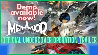 Metaphor ReFantazio  Official Undercover Operation Trailer  4K 60fps  Demo available now [upl. by Alasdair]