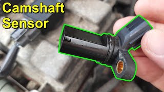 Camshaft Position Sensor Replacement  Nissan Micra K12 [upl. by Liddle]