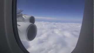 Emirates A380  Dubai to New York JFK  Part 3 of 4 HD Video [upl. by Maclay]