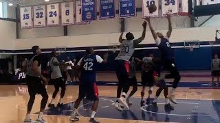 Philadelphia Sixers Scrimmage with Ben Simmons Tobias Harris Al Horford  76ers Training Camp [upl. by Lemhar632]