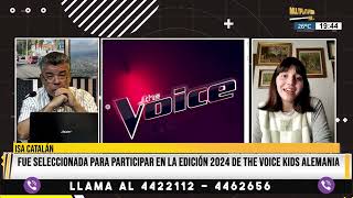 Fue seleccionada para participar en la edición 2024 de The Voice Kids Alemania  Isa Catalán [upl. by Roel]