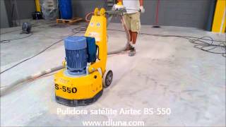 Pulidora satelite Airtec BS550 WWWRDLUNACOM [upl. by Hanser711]