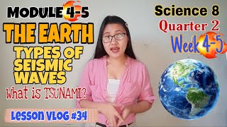 SCIENCE 8 Q2 Module 4  TYPES OF SEISMIC WAVES  What is tsunami [upl. by Starr]