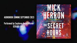 The Secret Hours by Mick Herron  Official Audiobook Trailer Coming Soon [upl. by Randi]