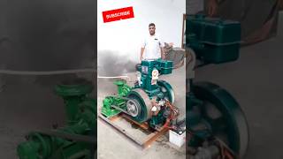 15hp Diesel इंजन स्टार्ट करते हुए dieselengine viralvideo dieselengineparts diesel [upl. by Atnicaj]