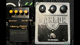 JPTR FX Warlow  Boss HM2 Pedal Pairings Sound Test [upl. by Erised]