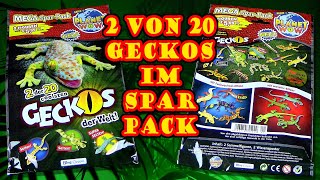 2 von 20 Geckos Mega Spar Pack Serie 1  Neu  Unpacking  Planet WOW  Blue Ocean [upl. by Nealon]