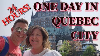 24 HOURS IN QUEBEC CITY RV Life Vlog [upl. by Fredette654]