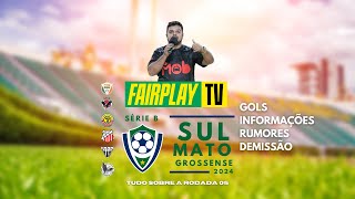 Demissão choro e discussão  Rodada 06  Estadual Série B  2024 [upl. by Nirrad317]