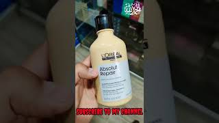 Loreal Paris Absolut Repair Shampoo   Loreal Professional Shampoo For Dry And Damaged Hair  👍👍👌👌 [upl. by Ahsinor]