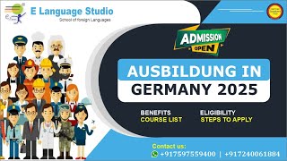 Ausbildung in Germany 2025 Intake  The Ultimate Guide to Your Future Career  HIGH DEMAND 2025 [upl. by Amanda]