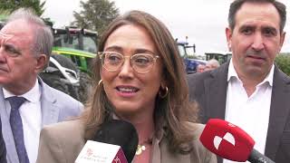 270924 La consejera de Agricultura María González Corral firma un convenio de FP Agraria [upl. by Solorac]