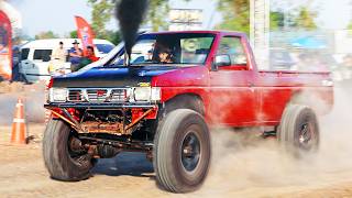 OffRoad Drag Racing in Thailand 1000 HP Turbo Diesel [upl. by Eindys]