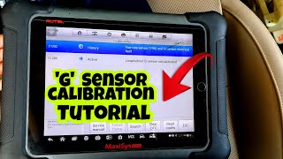 G sensor calibration tutorial C1282 C1285 [upl. by Firehs]