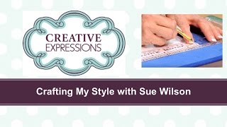 How to Pierce Your Card Edges  Crafting My Style with Sue Wilson [upl. by Elimaj776]