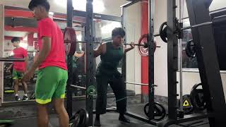 Heavy Squats  Powerlifting Workout [upl. by Elie]