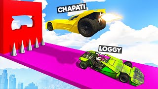 CHAPATI RIDING ON MY RAMP CAR TO REACH THE FINISH [upl. by Elacsap725]