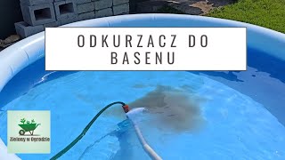 Test odkurzacza do basenu  Intex 28002 [upl. by Ynatil]