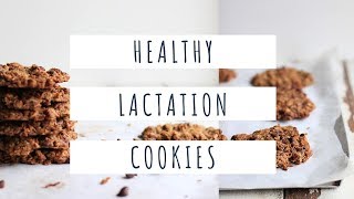 Healthy Lactation Cookies  Dairy Free [upl. by Ursola63]