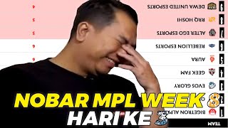 Aksi Nobar MPL ID Week 8 Day 3  WeOwnThis [upl. by Turoff]