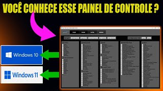 NOVO  O QUE FAZER APÓS FORMATAR O PC  A MAIORIA NÃO SABE DESSE PAINEL DE CONTROLE [upl. by Nired846]