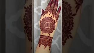 simple Mehndi design 😱🔥😱 mehndi shorts youtubeshort trending [upl. by Acinor128]