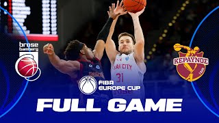 Brose Bamberg v Keravnos BC  Full Basketball Game  FIBA Europe Cup 202223 [upl. by Galven]