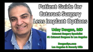 Patient Guide for Cataract Surgery Lens Implant Options [upl. by Parthen157]