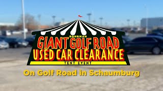 Rohrman GIANT Golf Road Used Car Clearance Tent Event December 2020 [upl. by Kreindler]