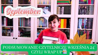 Podsumowanie czytelnicze września 24 czyli WRAP UP  BOOKYINSTYLE [upl. by Zzaj784]